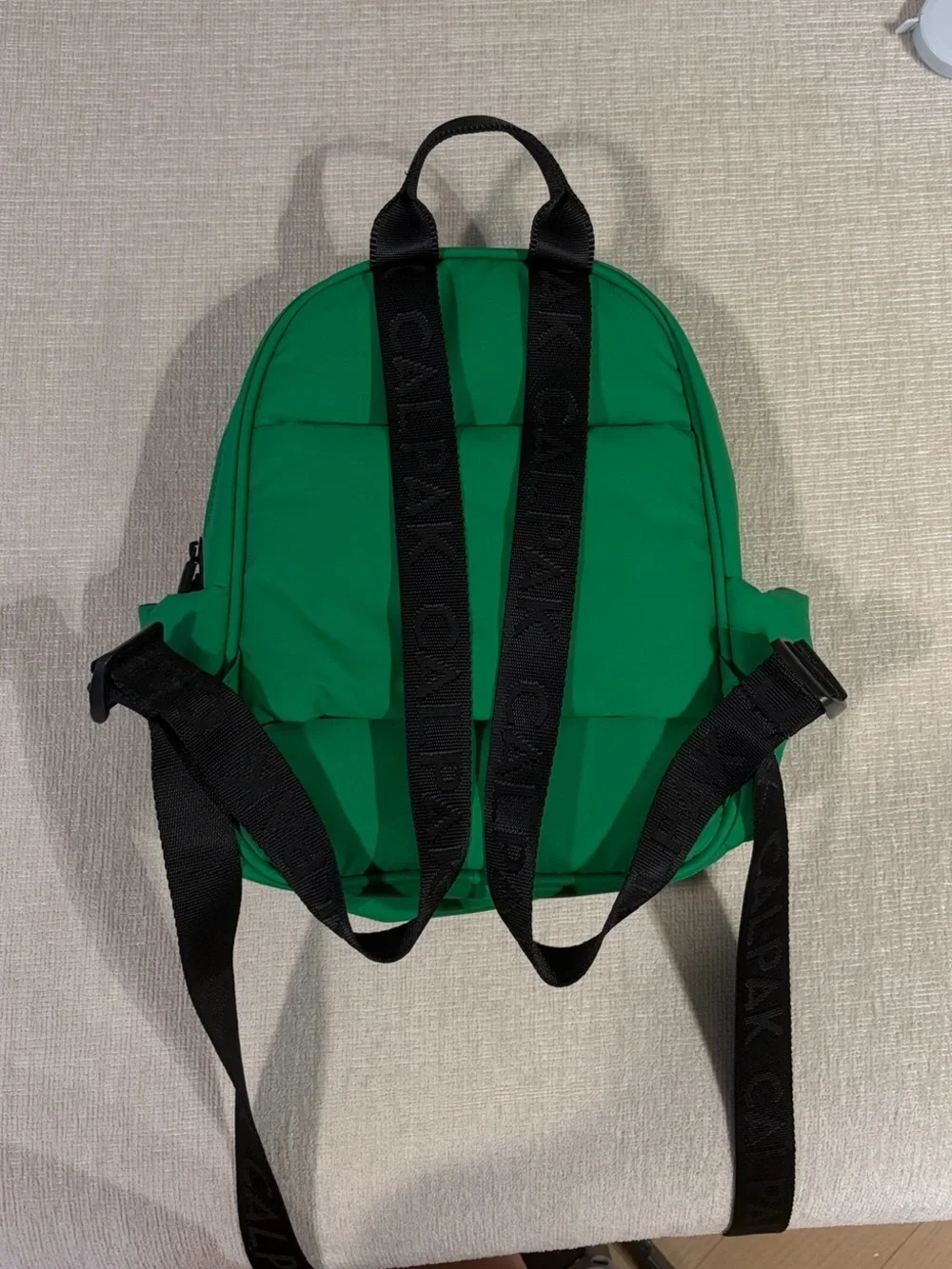 Calpak Luka Mini Backpack Apple Green Purse Travel Bag Puffy Carry on